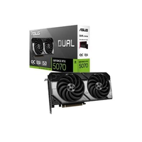 Placa de Vídeo Asus DUAL RTX 5070 OC 12G NVIDIA Geforce, 12GB, GDDR7, OpenGL 4.6, 2572MHz, DLSS 4 - 90YV0M17-M0NA00