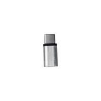 Adaptador OEX AD202, Micro USB Para USB Type-C, Prata - 485962