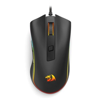 Mouse Gamer Redragon Cobra Cypher Lite, RGB, 12800 DPI, 6 Botões, USB, Preto - M611-RGB