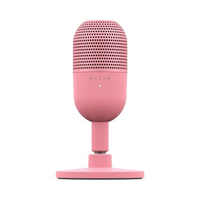 Microfone Razer Seiren V3 Mini, Ultracompacto, Conexão USB, Quartz - RZ19-05050200-R3U1