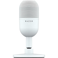 Microfone Razer Seiren V3 Mini, Ultracompacto, Conexão USB, Branco - RZ19-05050300-R3U1