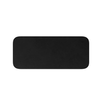 Deskpad Reliza, Estendido, 300x700mm, Courino Preto - 11464