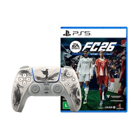 Kit Controle Dual Sense Ghost of Yotei + EA Sports FC 26 PS5