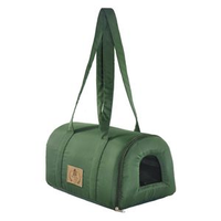 Bolsa de Transporte Luxo Bichinho Chic Verde - P