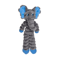Brinquedo Pelúcia Kong Shakers Crumples Elefante - Único