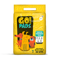 Tapete Higiênico Go Pads Slim 80x60cm - 30 unidades