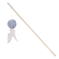 Varinha para Gatos com Bola e Pena Flicks - Único