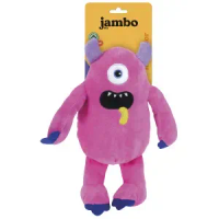 Mordedor Pelúcia Galaxia Monstro Jambo Rosa - Único