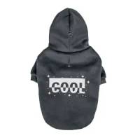 Moletom com Capuz para Cães Cool Flicks Preto