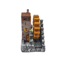 Enfeite para Aquário Torre com Moinho Aquária - Único