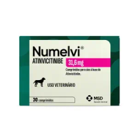 Numelvi 31,6 mg - Tratamento para Coceira em Cães - 30 comprimidos