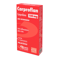 Anti-inflamatório Carproflan 100mg - 14 comprimidos