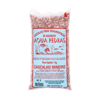 Cascalho Mineiro para Aquário Nº 2 Aqua Pedras - 1 kg