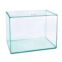 Aquário de Vidro com Tampa Alto Costa Mar - 3 L