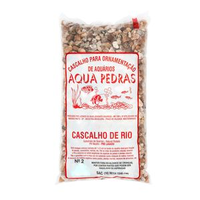 Cascalho para Aquário Aqua Pedras Nº 2 - 5 kg