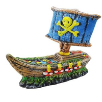 Enfeito Barco Pirata Decorado Trema - Único