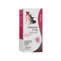 Anti-Inflamatório Meloxivet 2mg para Cães Médio Porte - 10 comprimidos
