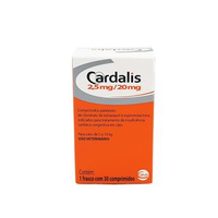 Cardalis para Cães 2,5mg/20mg para Cães - 30 comprimidos