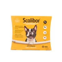 Coleira Antiparasitária Scalibor Cães Pequenos e Médios - 48 cm
