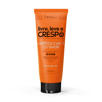 Co-Wash Limpeza 2 em 1 Livre, Leve e Crespo Forever Liss 250ml Co-Wash Limpeza 2 em 1 Livre Leve e Crespo Forever Liss 250ml