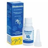 Otodermin 20 ml para Cães e Gatos - Bravet