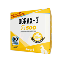 Ograx-3 500mg para Cães e Gatos Avert