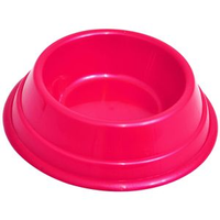 Comedouro Plástico Gatos Rosa Triton Dog - 140 ml