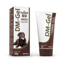 Anti-Inflamatório DM-Gel para Cães e Equinos - 50 g
