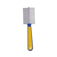 Pente Duplo Cabo Plástico 49 Dentes HomePet - Único