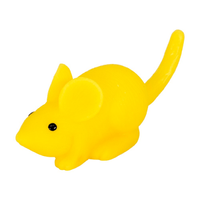 Brinquedo Ratinho Vinil LCM Amarelo - Único