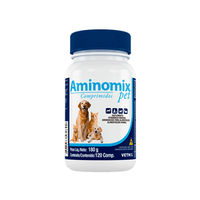 Aminomix Pet Suplemento Alimentar - 120 comprimidos