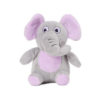 Brinquedo Pelúcia Elefante Cinza Flicks - Único