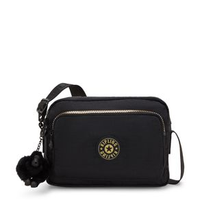 Bolsa Kipling Abanu M Zip - Preto
