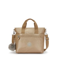 Bolsa Kipling Zamora Up - Dourado