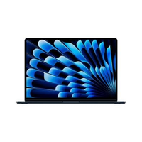 MacBook Air Apple 15" Chip M4, CPU 10 Núcleos, GPU 10 Núcleos, Neural Engine 16 Núcleos, 16GB RAM, SSD 256GB, Meia-noite - MW1L3BZ/A