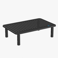 Suporte Ergonômico para Monitor Ergofirst, Ajuste de Altura, Preto - MR04