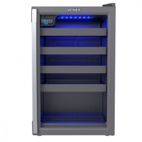 Adega Venax Piubella 24 Garrafas Cinza - 220V