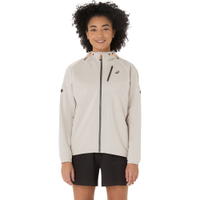 Jaqueta ASICS Impermeável Fujitrail Elite - Feminino - Bege