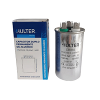 Capacitor Duplo 30+2,5 MFD Terminal de Metal Hulter - 440V