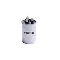 Capacitor Duplo 65+7 MFD Terminal Corpo de Metal Hulter - 440V