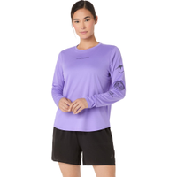 Camiseta Manga Longa Fujitrail Logo Ls - Roxo