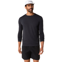 Camiseta Manga Longa Refined Texture - Preto