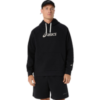 Blusa Moletom Asics Logo Fleece - Preto