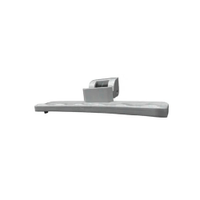 Puxador Porta Lava e Seca para Samsung DC64-01524A Hulter