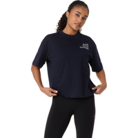 Camiseta Runner Message Graphic - Azul