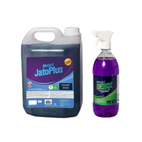 Kit Detergente Desincrustante Metasil Jato Plus 5 Litros + Desinfetante Bactericida Desix Floral 1 Litro