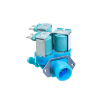 Válvula de Água 3 Vias para Lavadora Lava e Seca Samsung Hulter DC62-00233B - 220V