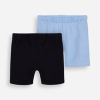 Kit de 2 bermudas infantis ciclista colorida
