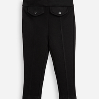Calça legging infantil montaria preta