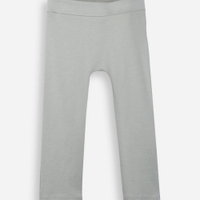 Calça básica infantil de algodão verde